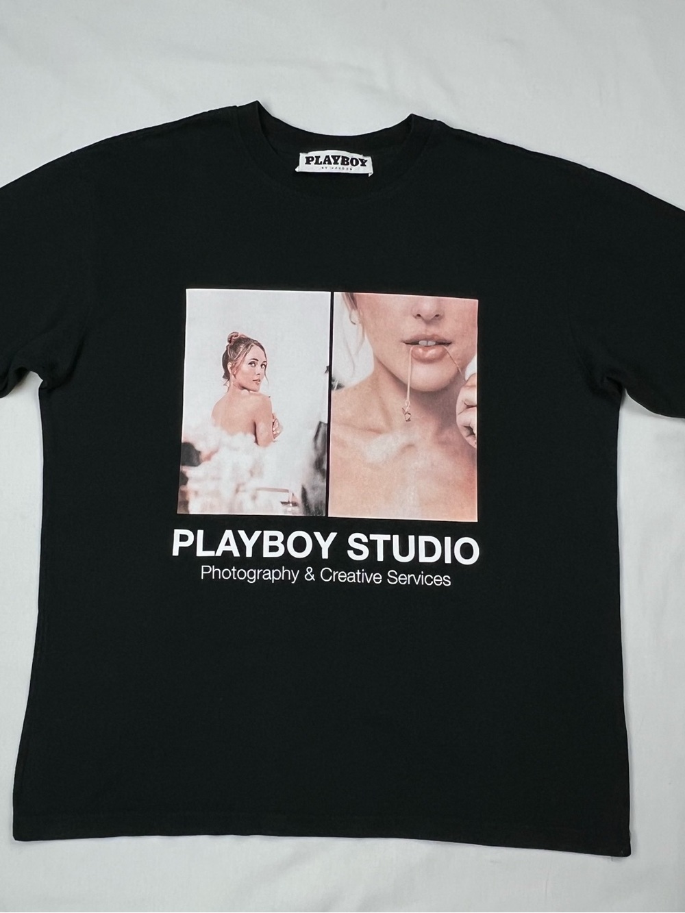 PLAYBOY x PACSUN Studio Photography & Creative Services Retro Graphic Tee Size L